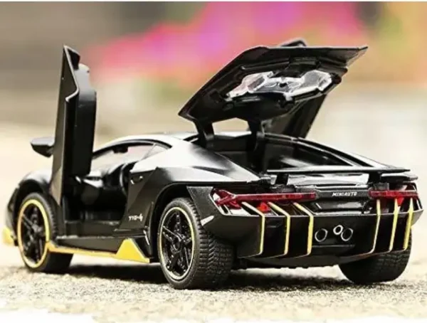 Lamborghini sian 1:24 metal car Die cast Alloy Light & Sound (multicolor)